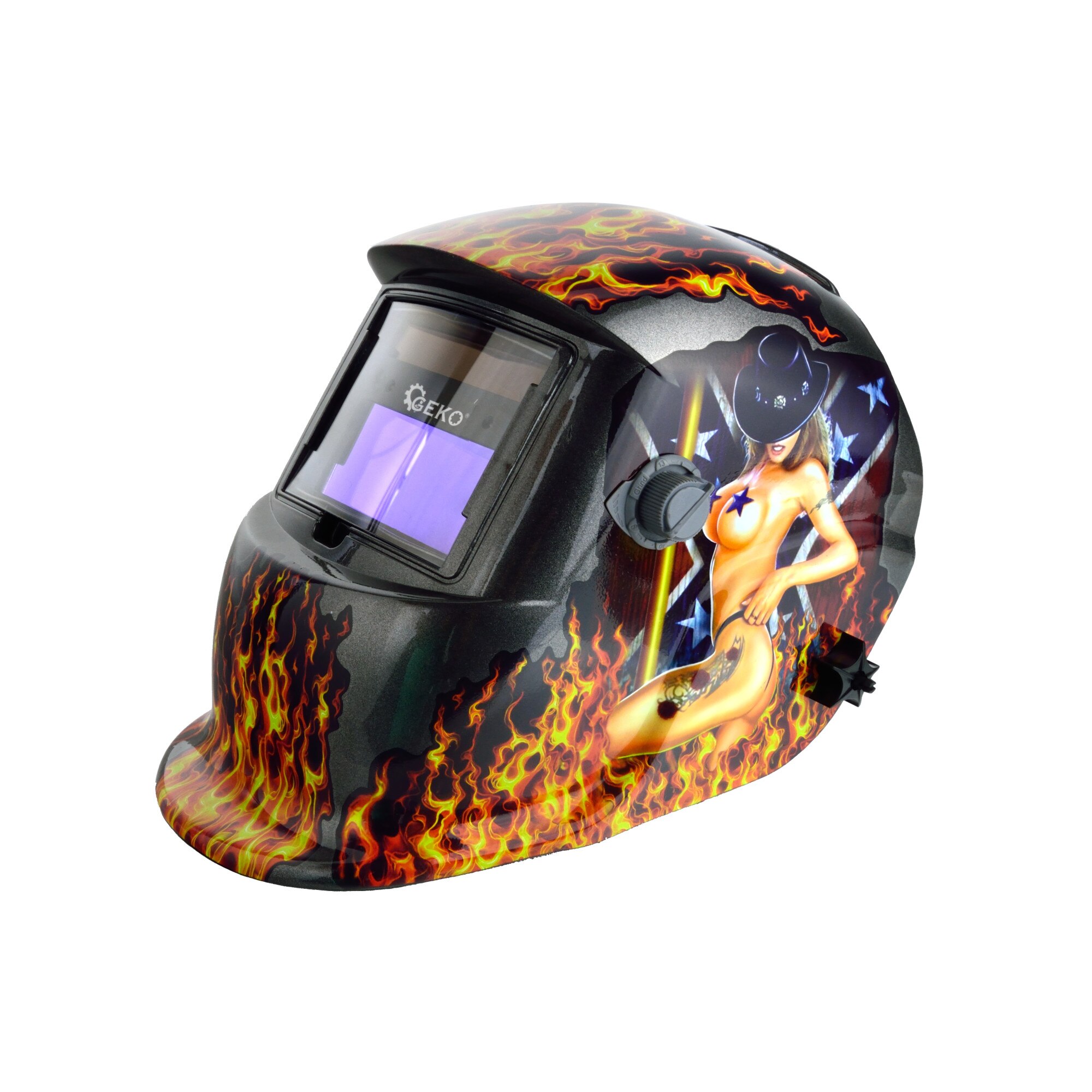 Masca de sudura automata Geko PROFI FLAMER